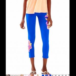 Lilly Pulitzer Luxletic Leggings Sm Summer Sunset